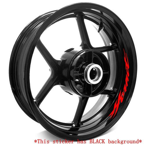 Wheel rim decal letters strips - decal,