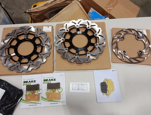 Front rear brake - rear, pads