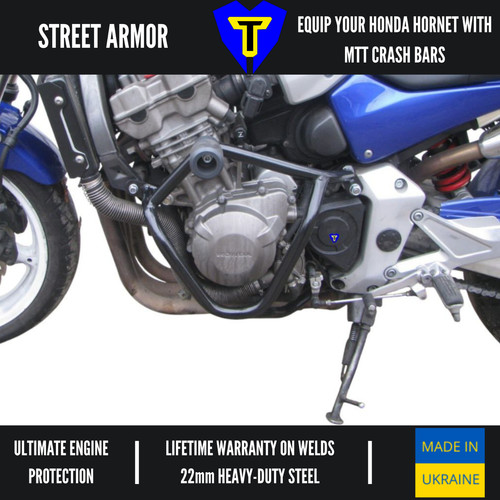 Engine guard crash - crash, bars