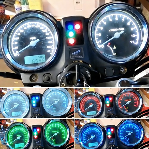 Dashboard gauge dash - gauge, light